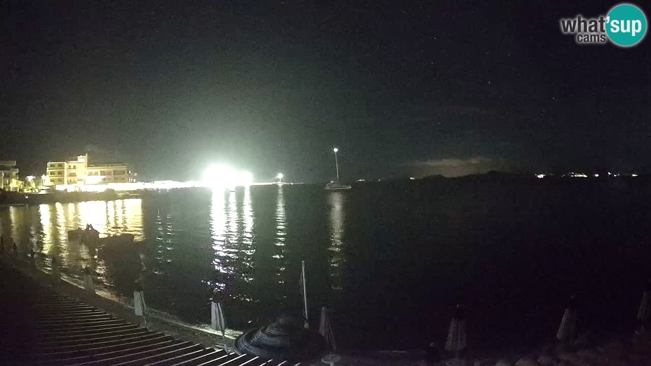 Webcam Terza Spiaggia Golfo Aranci – Liveblick auf den Strand