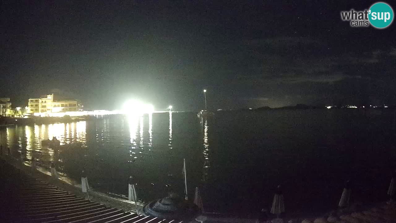 Webcam Terza Spiaggia Golfo Aranci – Vue en direct de la plage