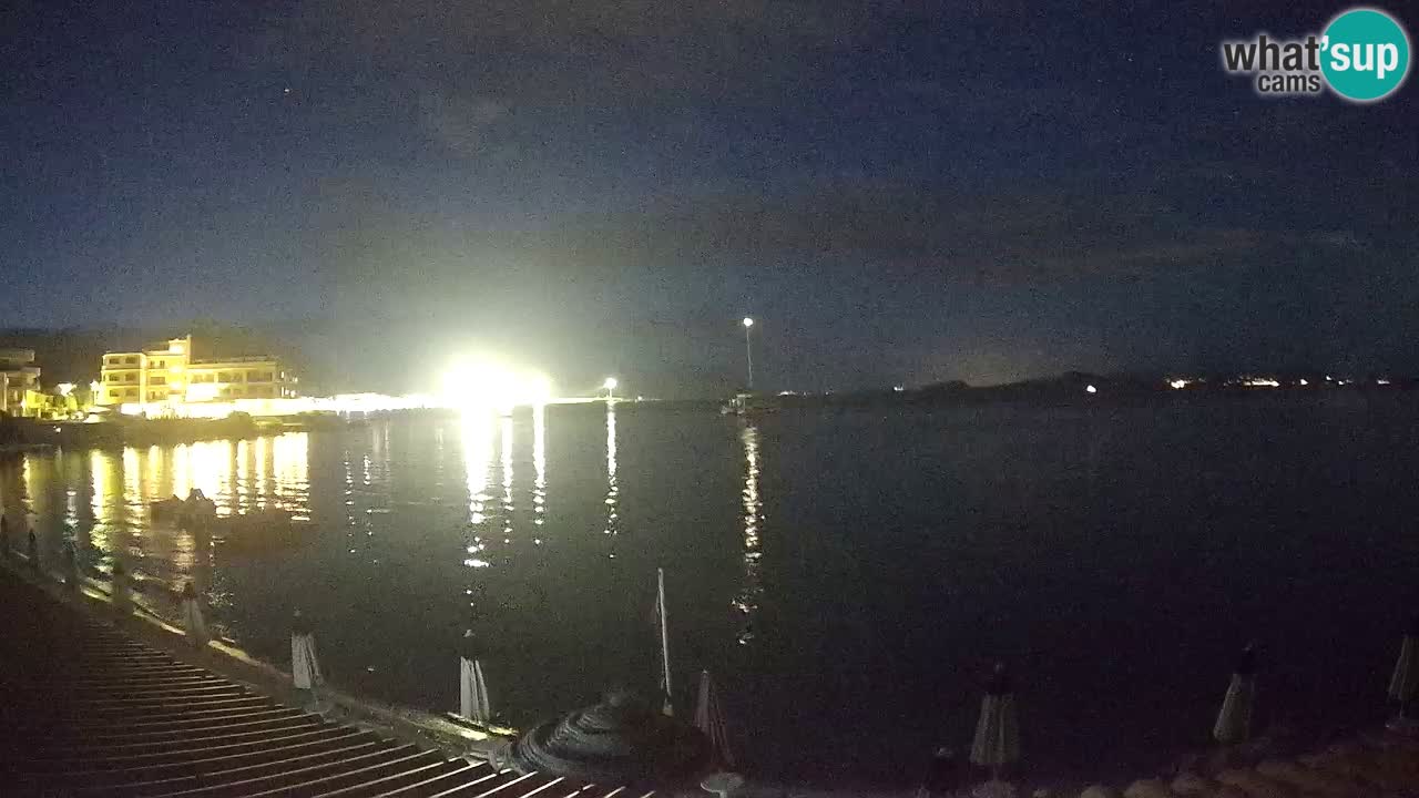 Webcam Terza Spiaggia Golfo Aranci – Vue en direct de la plage