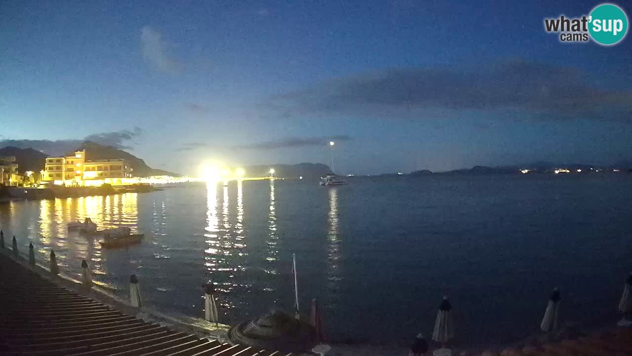 Webcam Terza Spiaggia Golfo Aranci – Liveblick auf den Strand