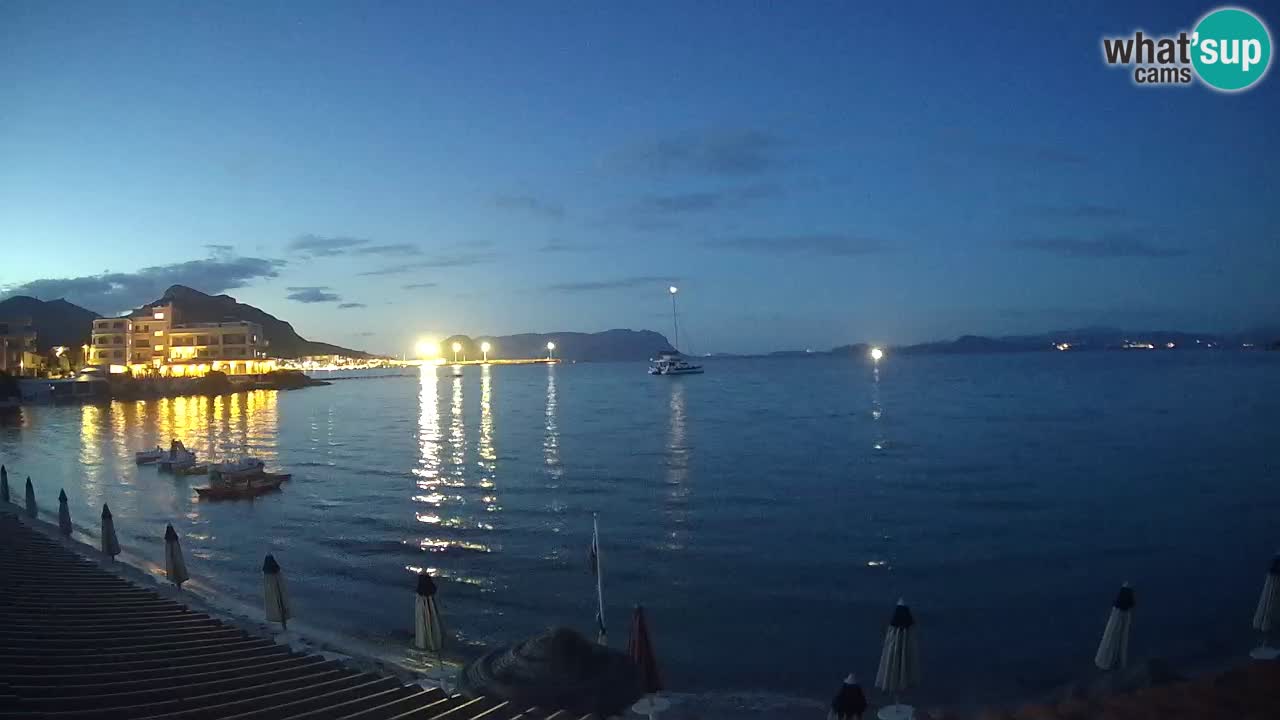 Webcam Terza Spiaggia Golfo Aranci – Liveblick auf den Strand