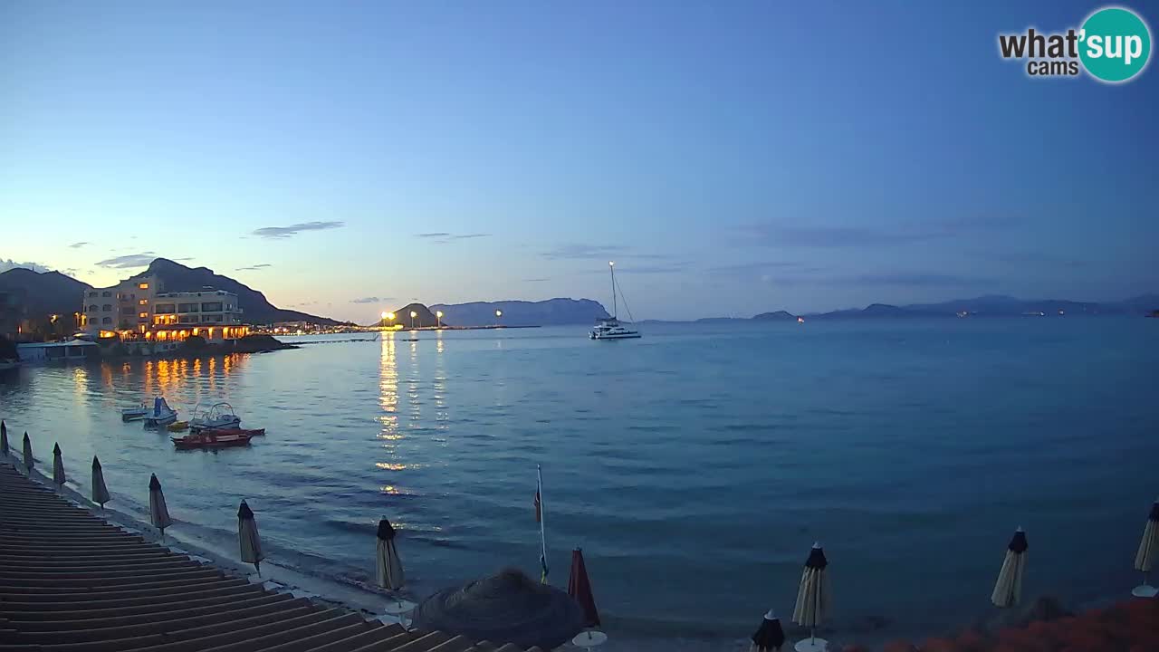 Webcam Terza Spiaggia Golfo Aranci – Vista mare in diretta