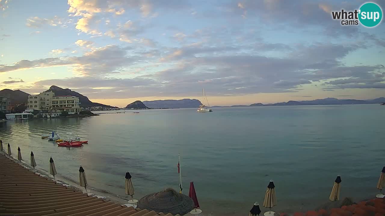 Webcam Terza Spiaggia Golfo Aranci – Vue en direct de la plage