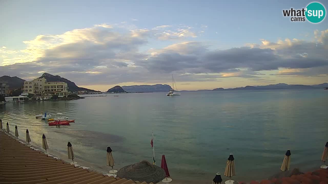 Webcam Terza Spiaggia Golfo Aranci – Liveblick auf den Strand