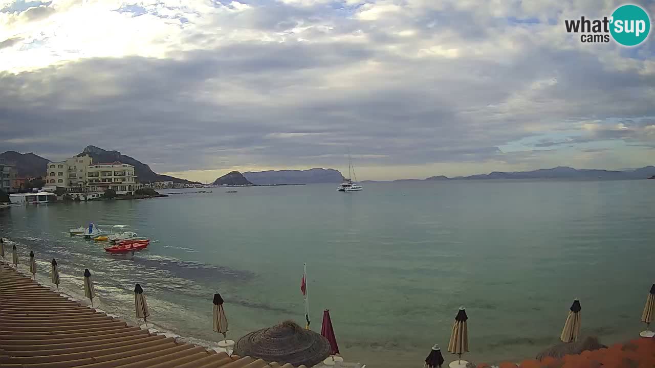 Webcam Terza Spiaggia Golfo Aranci – Liveblick auf den Strand