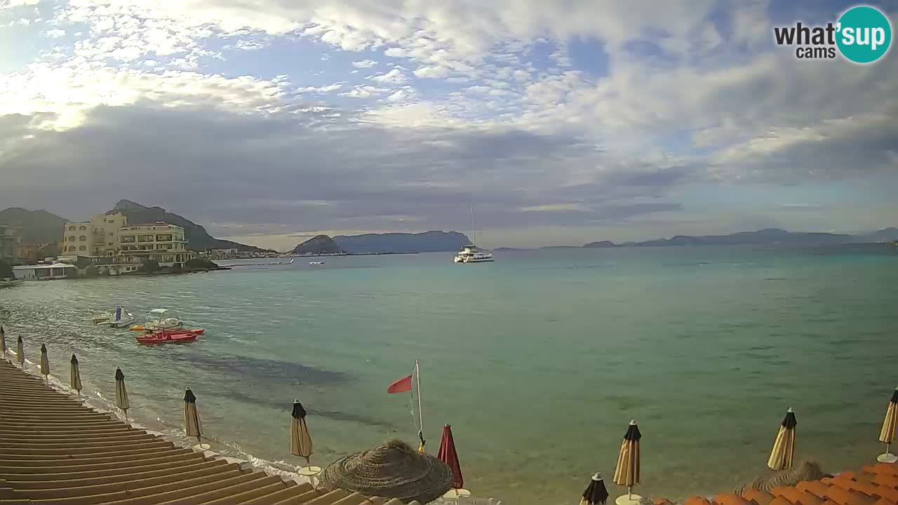 Webcam Terza Spiaggia Golfo Aranci – Liveblick auf den Strand