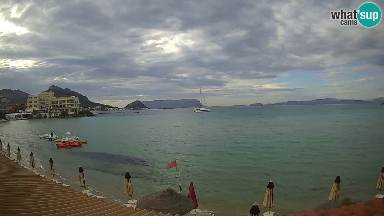 Webcam Terza Spiaggia Golfo Aranci – Vue en direct de la plage