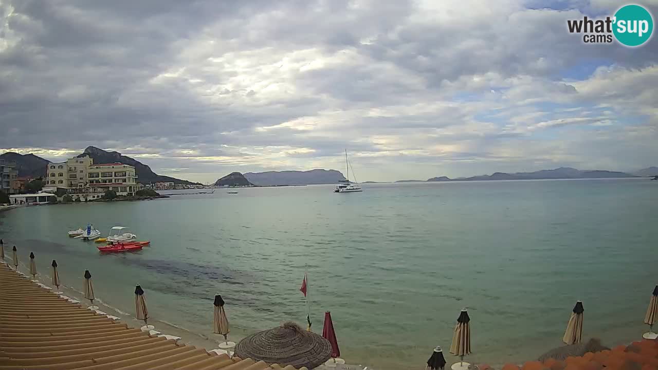 Webcam Terza Spiaggia Golfo Aranci – Vue en direct de la plage