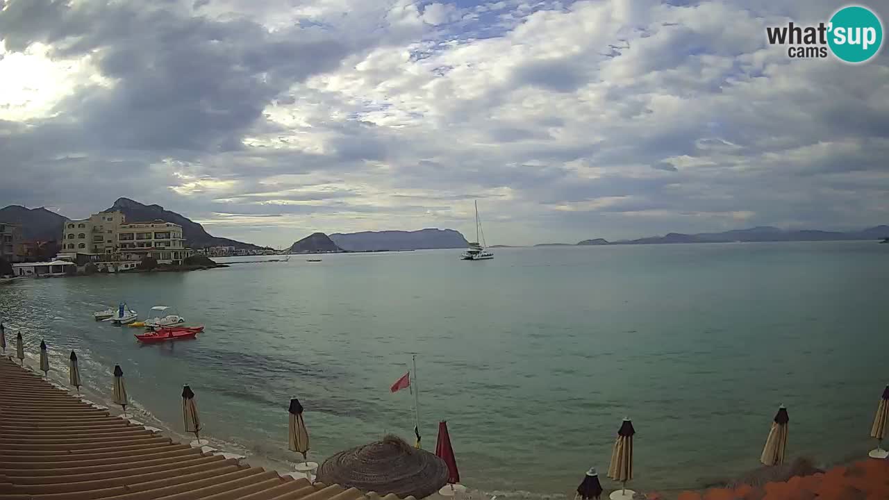 Webcam Terza Spiaggia Golfo Aranci – Liveblick auf den Strand