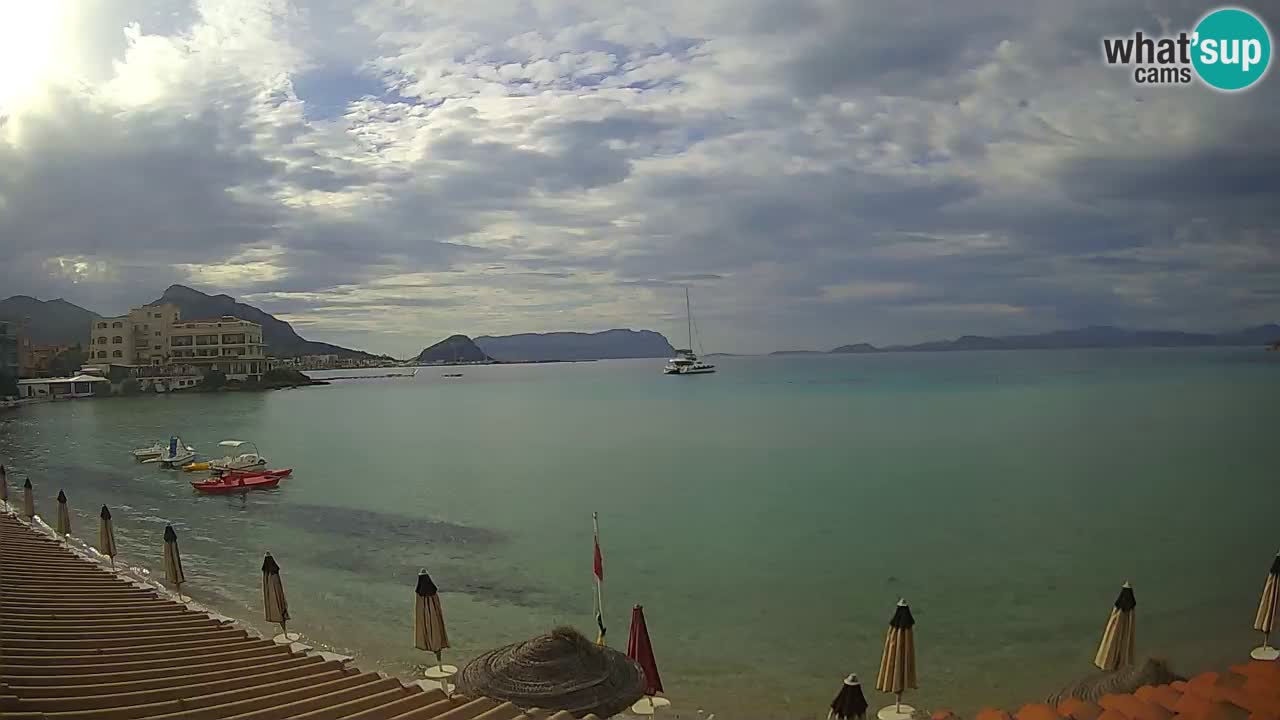 Webcam Terza Spiaggia Golfo Aranci – Liveblick auf den Strand