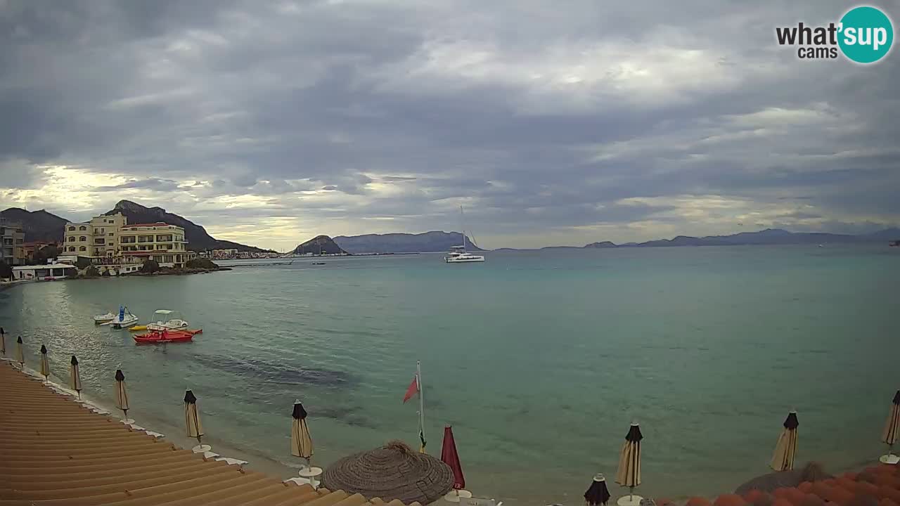 Webcam Terza Spiaggia Golfo Aranci – Vista en directo de la playa