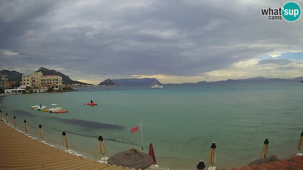 Web kamera Terza Spiaggia Golfo Aranci – Pogled uživo na plažu
