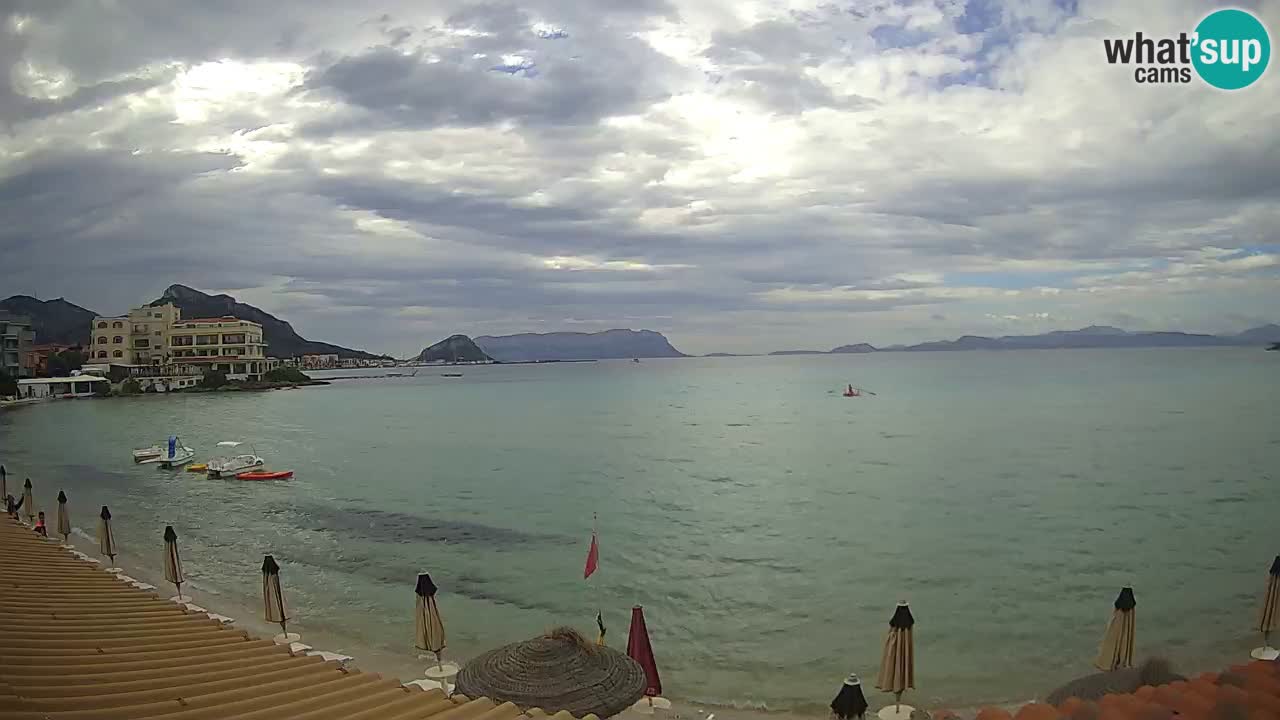 Webcam Terza Spiaggia Golfo Aranci – Vue en direct de la plage