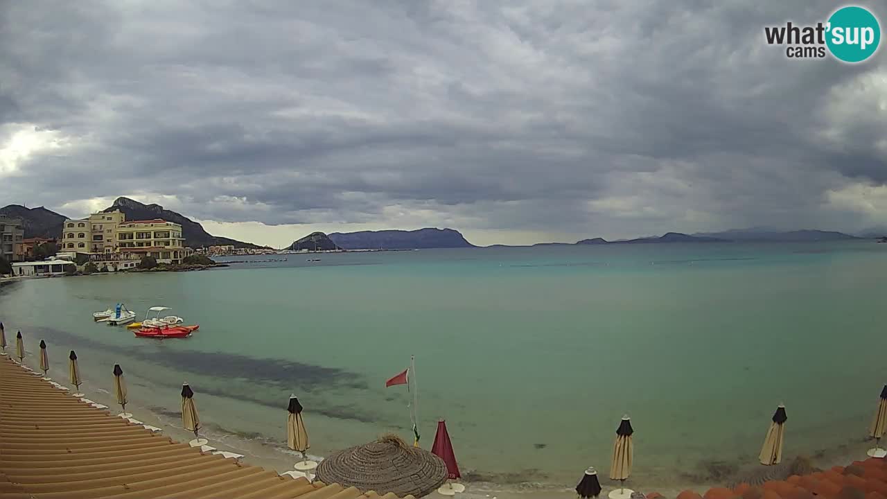 Webcam Terza Spiaggia Golfo Aranci – Liveblick auf den Strand