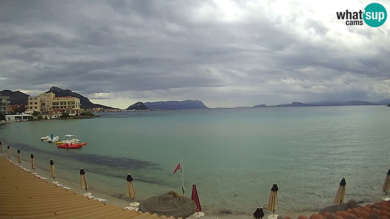 Webcam Terza Spiaggia Golfo Aranci – Vue en direct de la plage