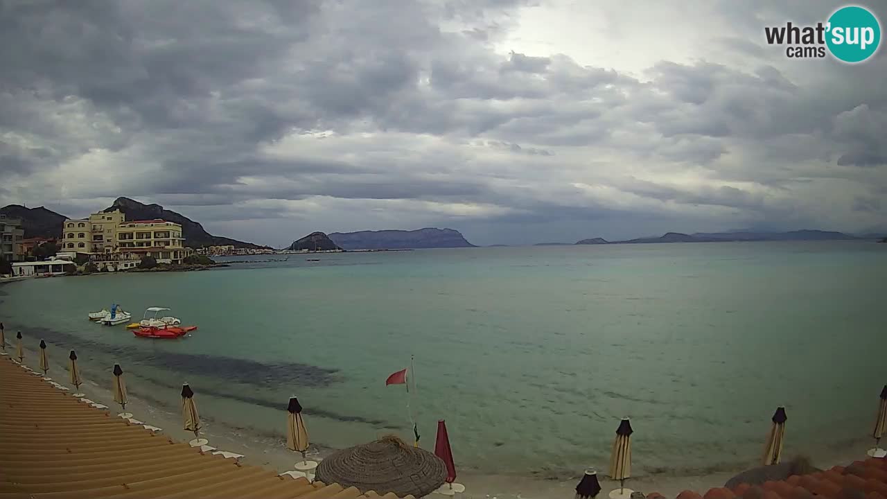 Webcam Terza Spiaggia Golfo Aranci – Vista mare in diretta