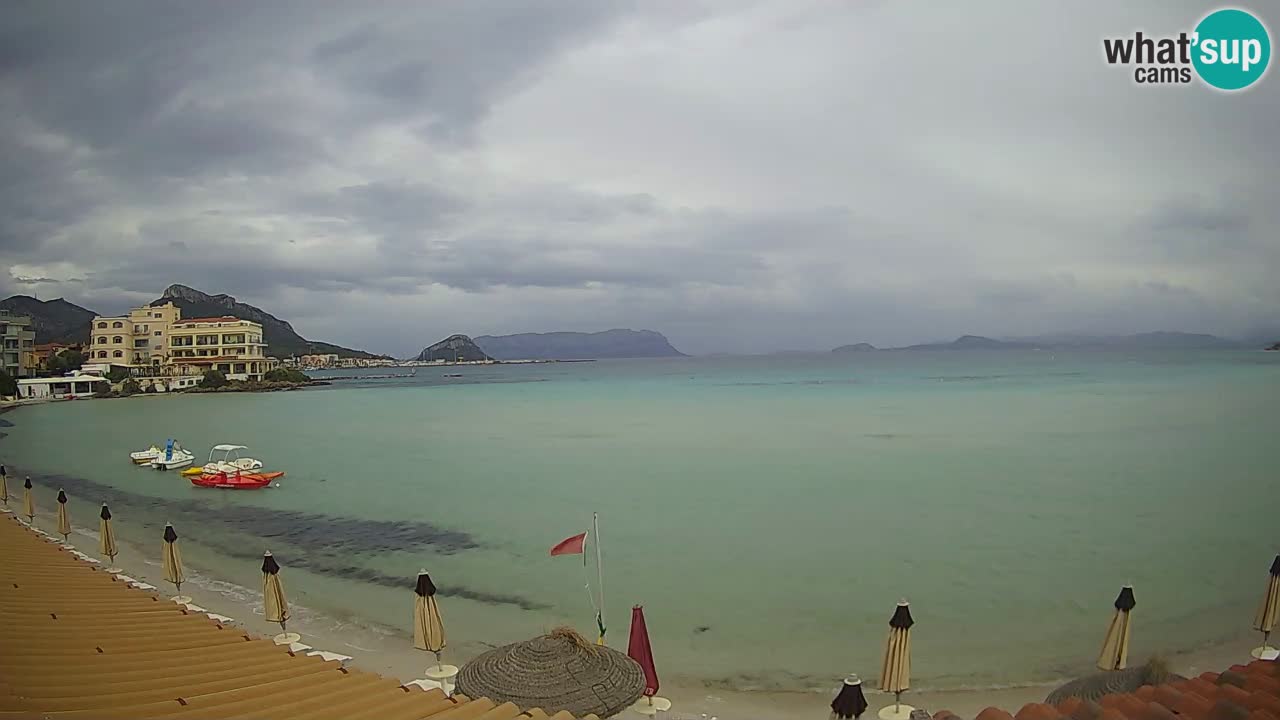 Webcam Terza Spiaggia Golfo Aranci – Vue en direct de la plage