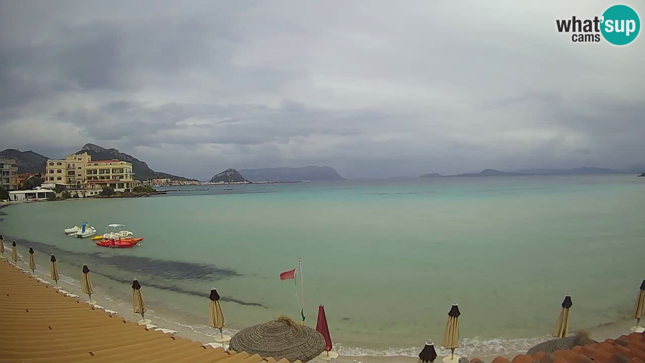 Webcam Terza Spiaggia Golfo Aranci – Vue en direct de la plage
