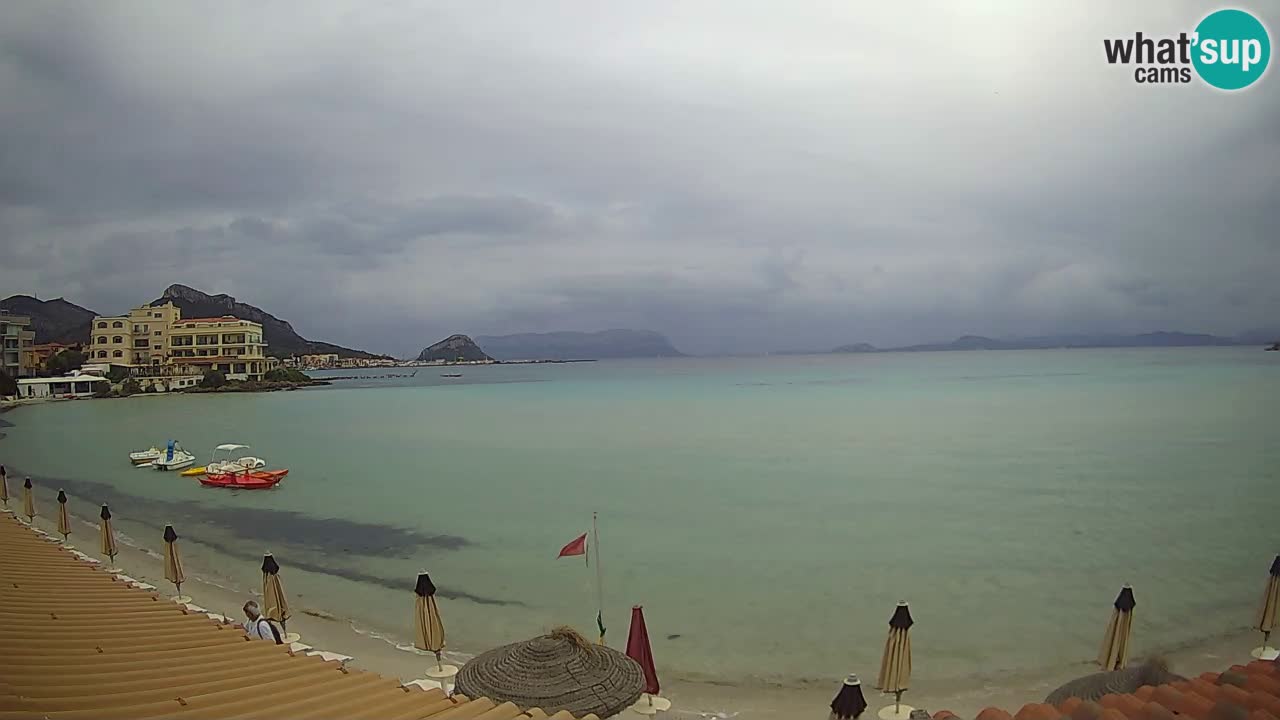 Webcam Terza Spiaggia Golfo Aranci – Vue en direct de la plage