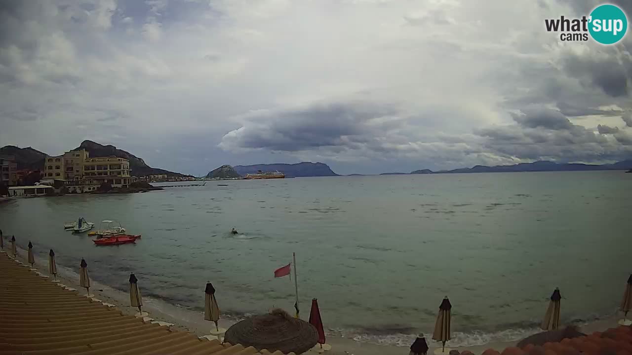 Webcam Terza Spiaggia Golfo Aranci – Liveblick auf den Strand