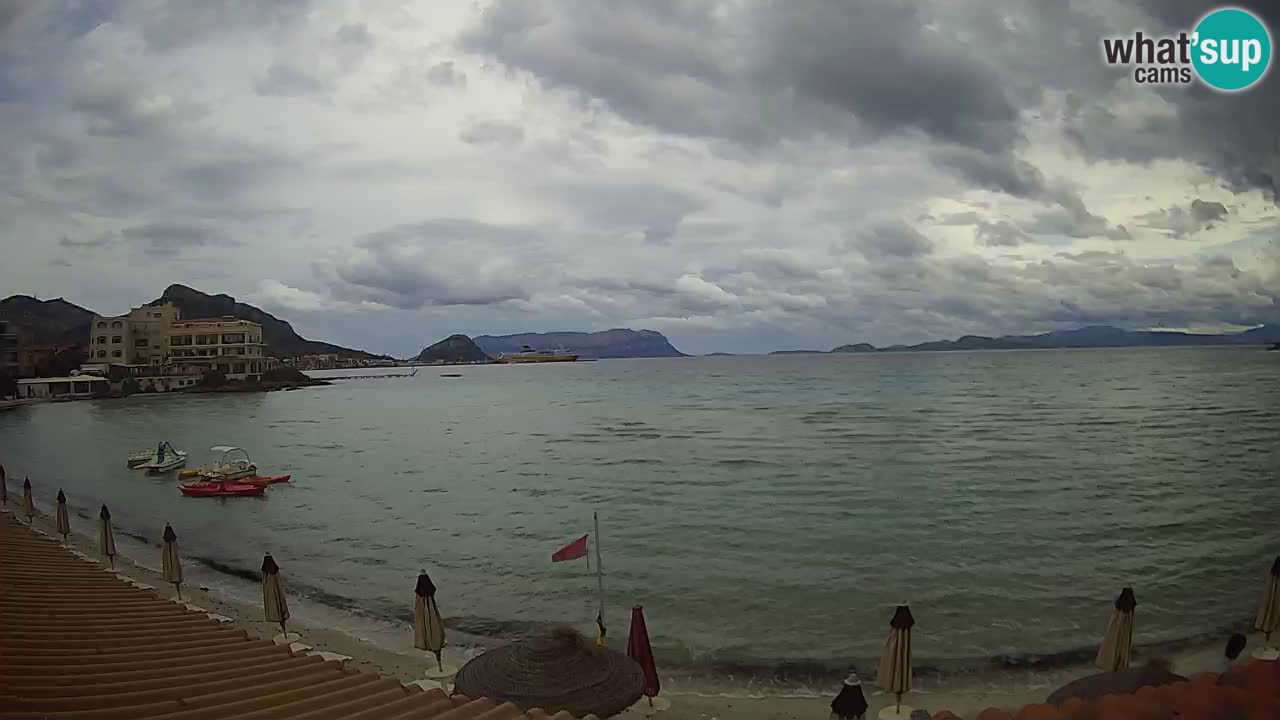 Webcam Terza Spiaggia Golfo Aranci – Liveblick auf den Strand