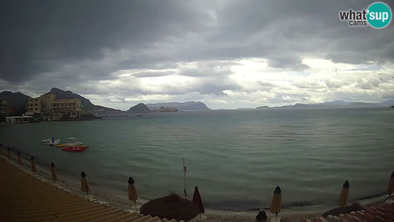 Webcam Terza Spiaggia Golfo Aranci – Liveblick auf den Strand