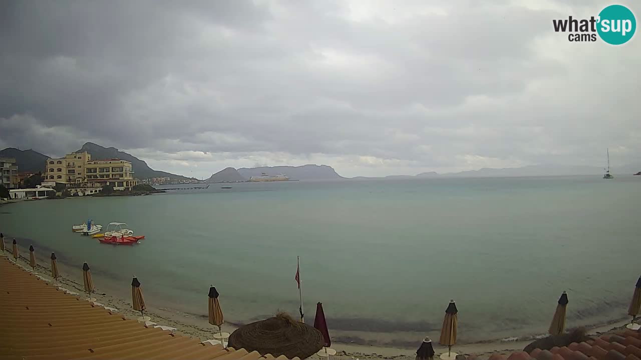 Webcam Terza Spiaggia Golfo Aranci – Liveblick auf den Strand