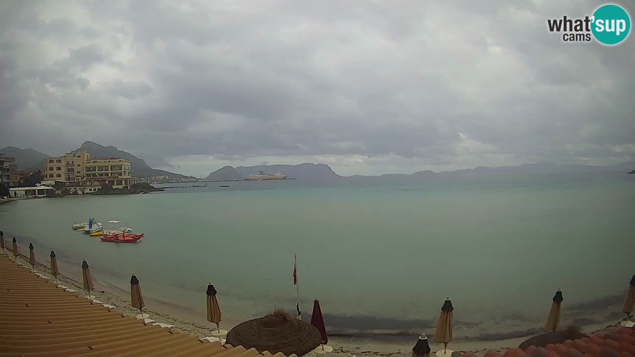 Webcam Terza Spiaggia Golfo Aranci – Vista mare in diretta