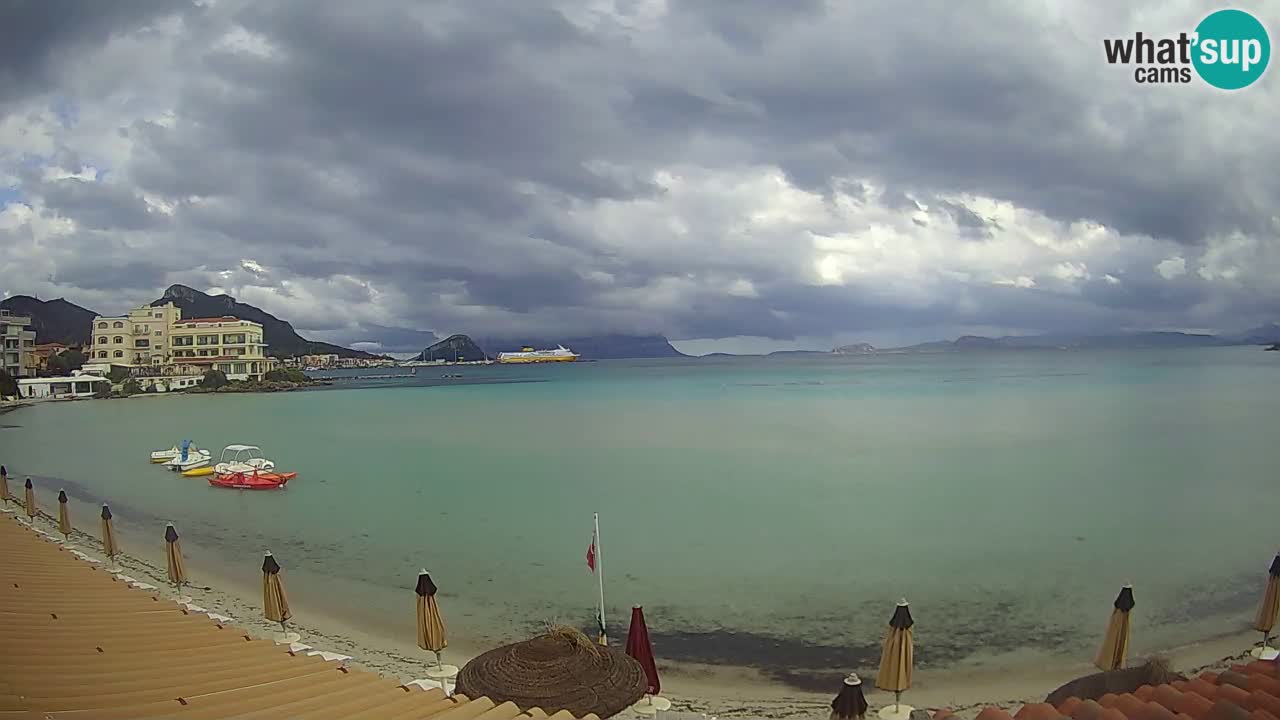 Web kamera Terza Spiaggia Golfo Aranci – Pogled uživo na plažu