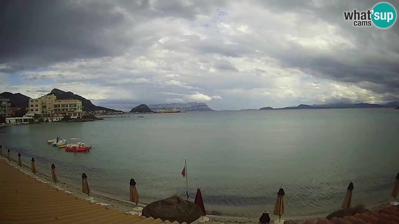 Webcam Terza Spiaggia Golfo Aranci – Liveblick auf den Strand
