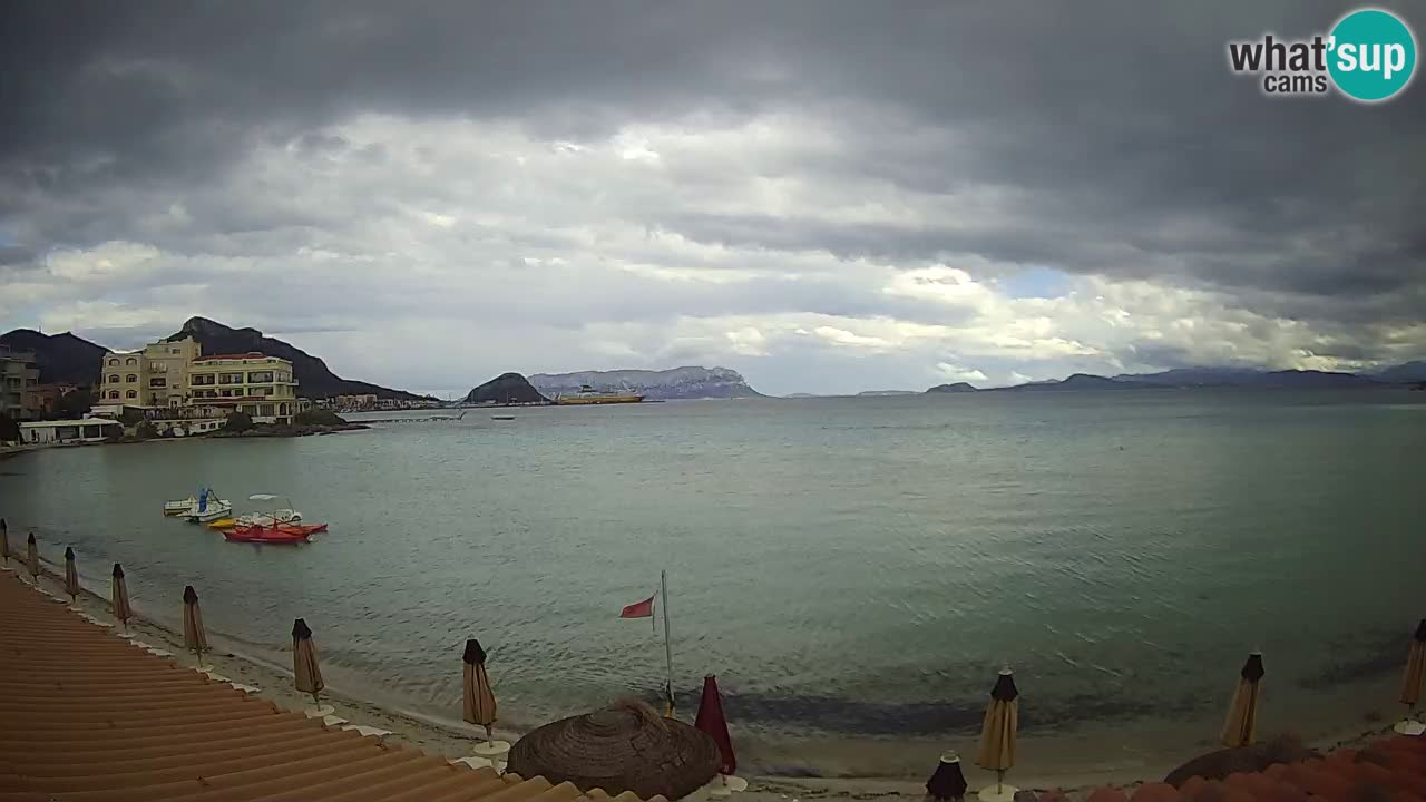Web kamera Terza Spiaggia Golfo Aranci – Pogled uživo na plažu