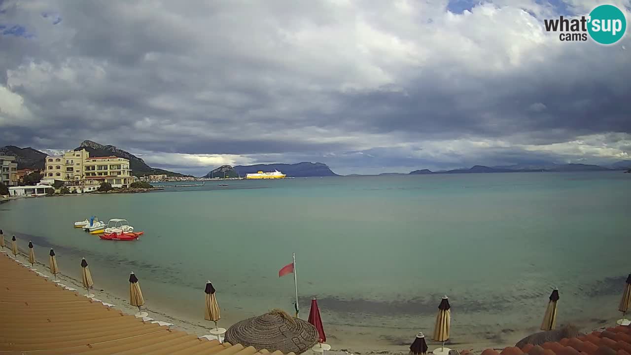 Webcam Terza Spiaggia Golfo Aranci – Liveblick auf den Strand