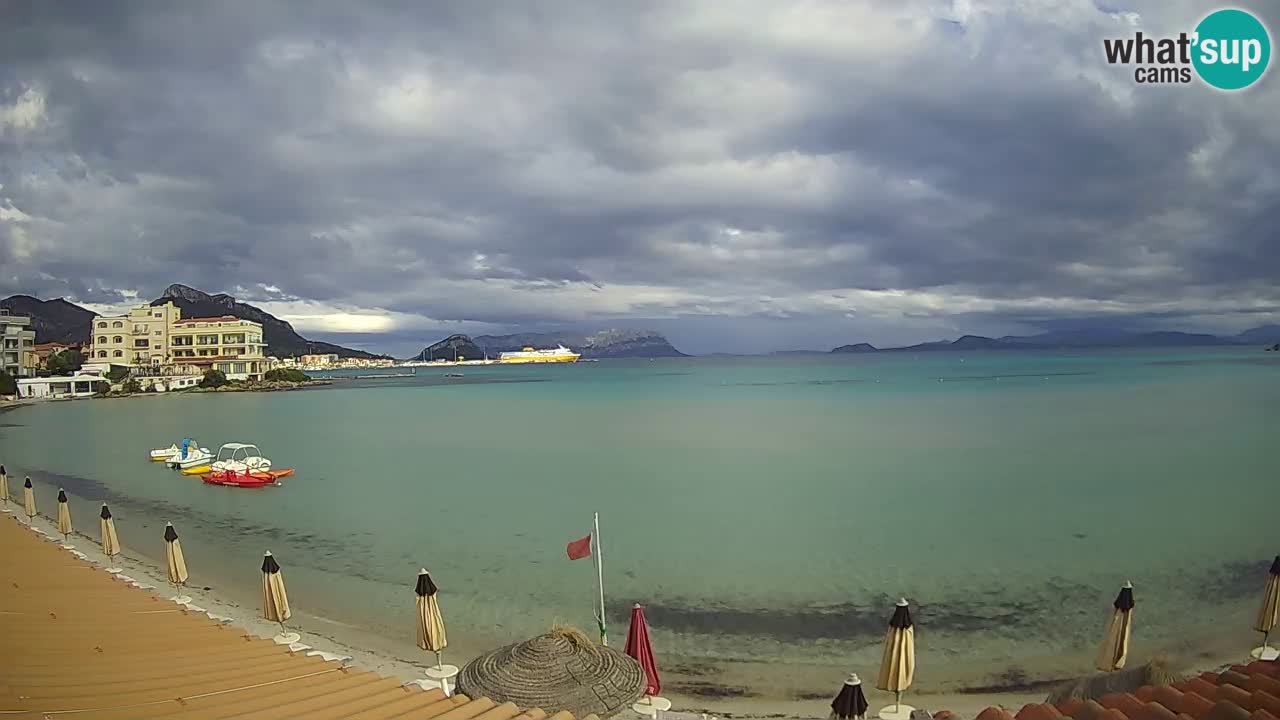 Webcam Terza Spiaggia Golfo Aranci – Liveblick auf den Strand