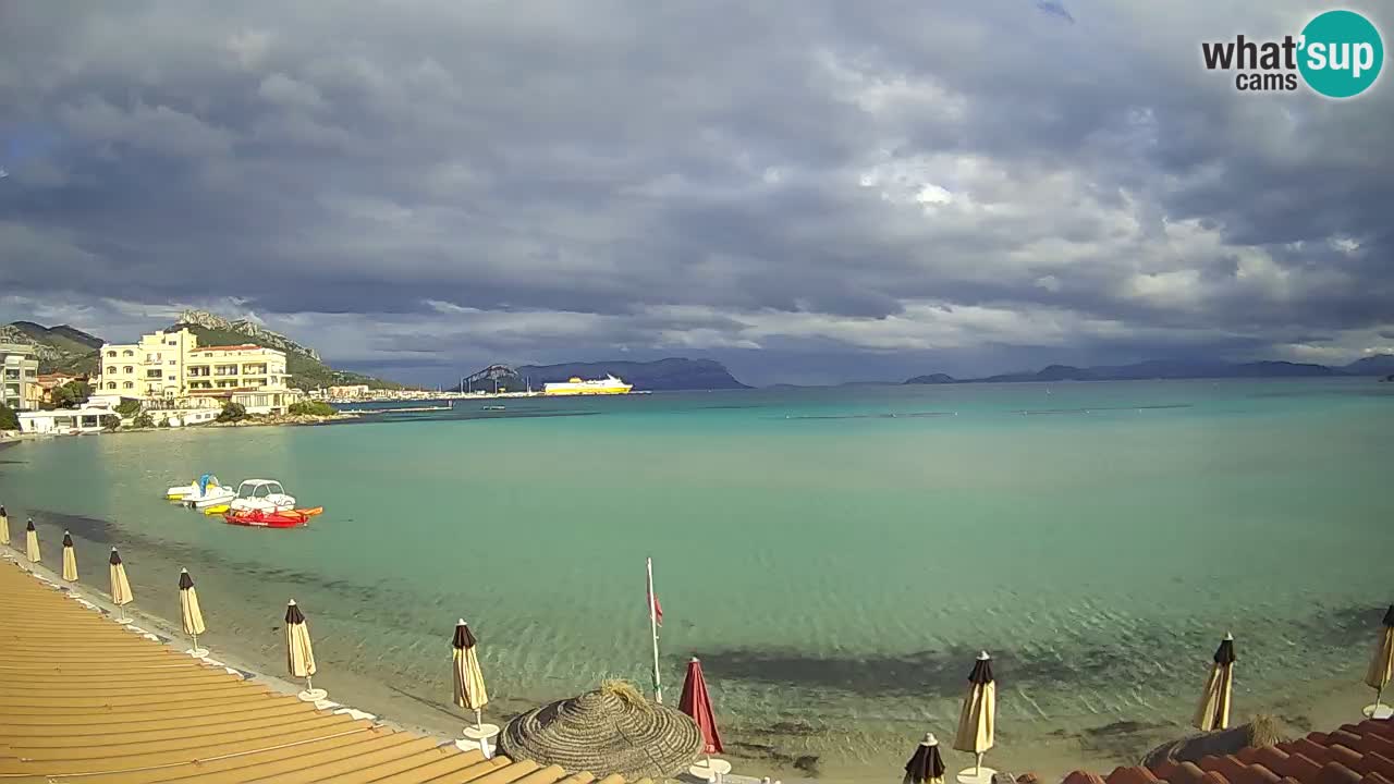 Webcam Terza Spiaggia Golfo Aranci – Liveblick auf den Strand