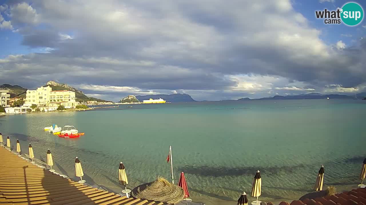 Webcam Terza Spiaggia Golfo Aranci – Vista mare in diretta