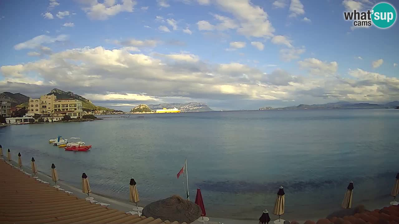 Webcam Terza Spiaggia Golfo Aranci – Liveblick auf den Strand
