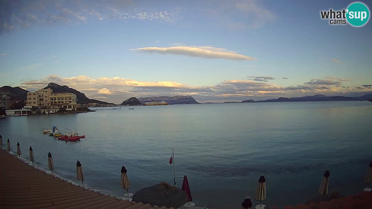 Webcam Terza Spiaggia Golfo Aranci – Vista mare in diretta