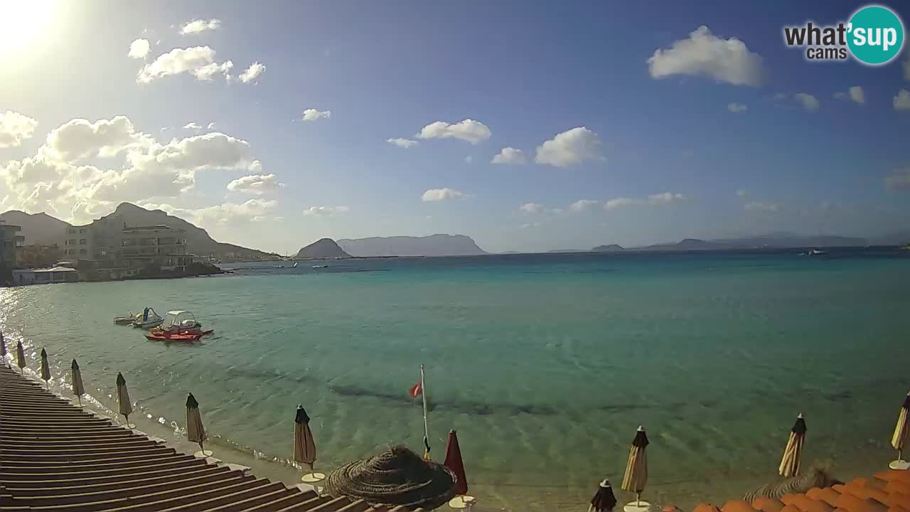 Webcam Terza Spiaggia Golfo Aranci – Vue en direct de la plage