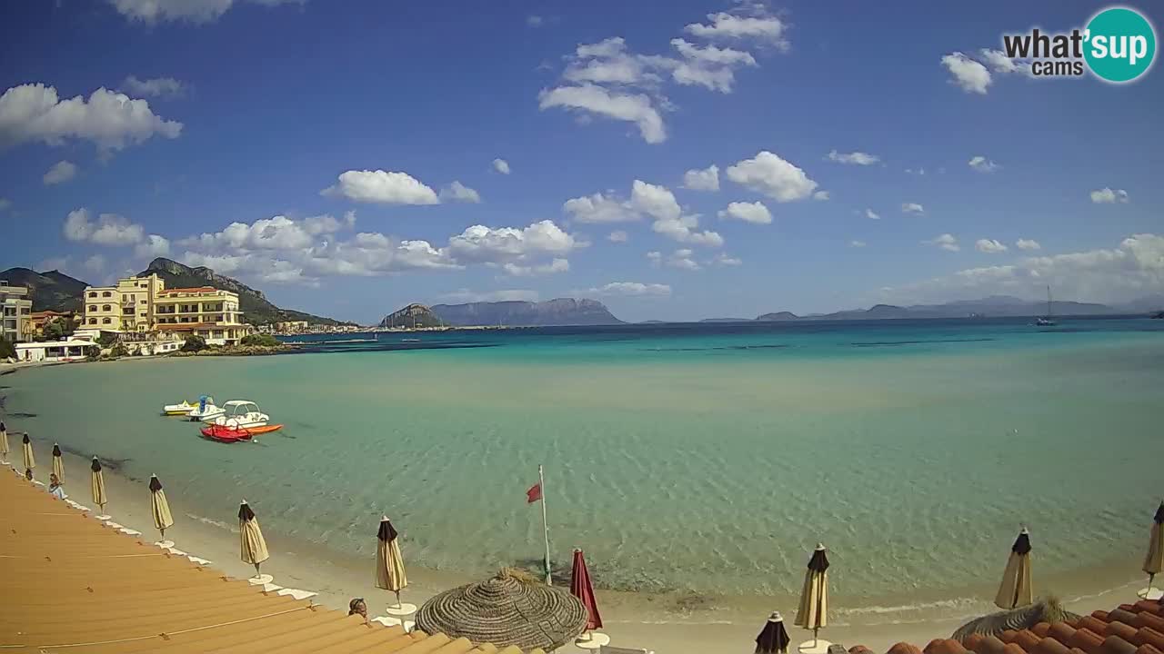 Webcam Terza Spiaggia Golfo Aranci – Vista en directo de la playa
