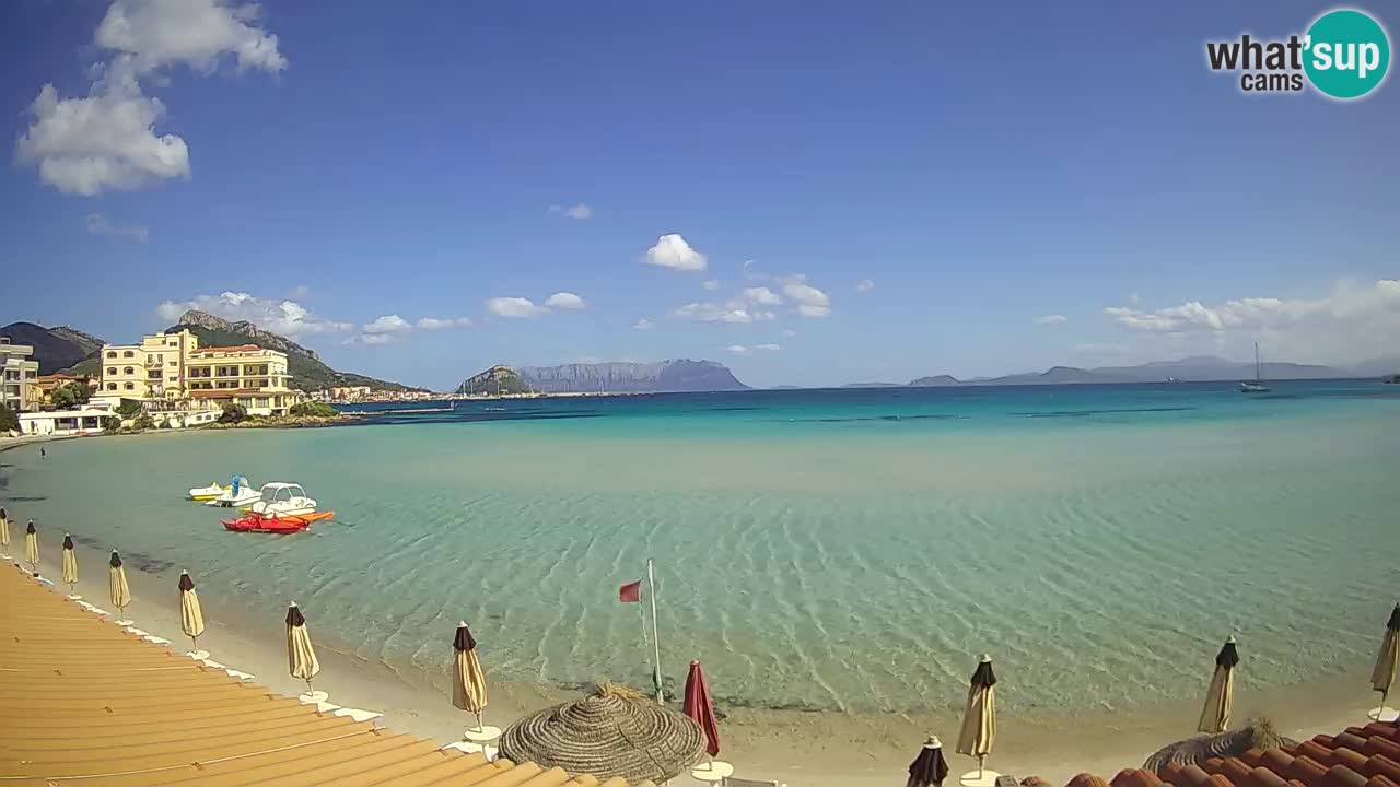 Webcam Terza Spiaggia Golfo Aranci – Vue en direct de la plage