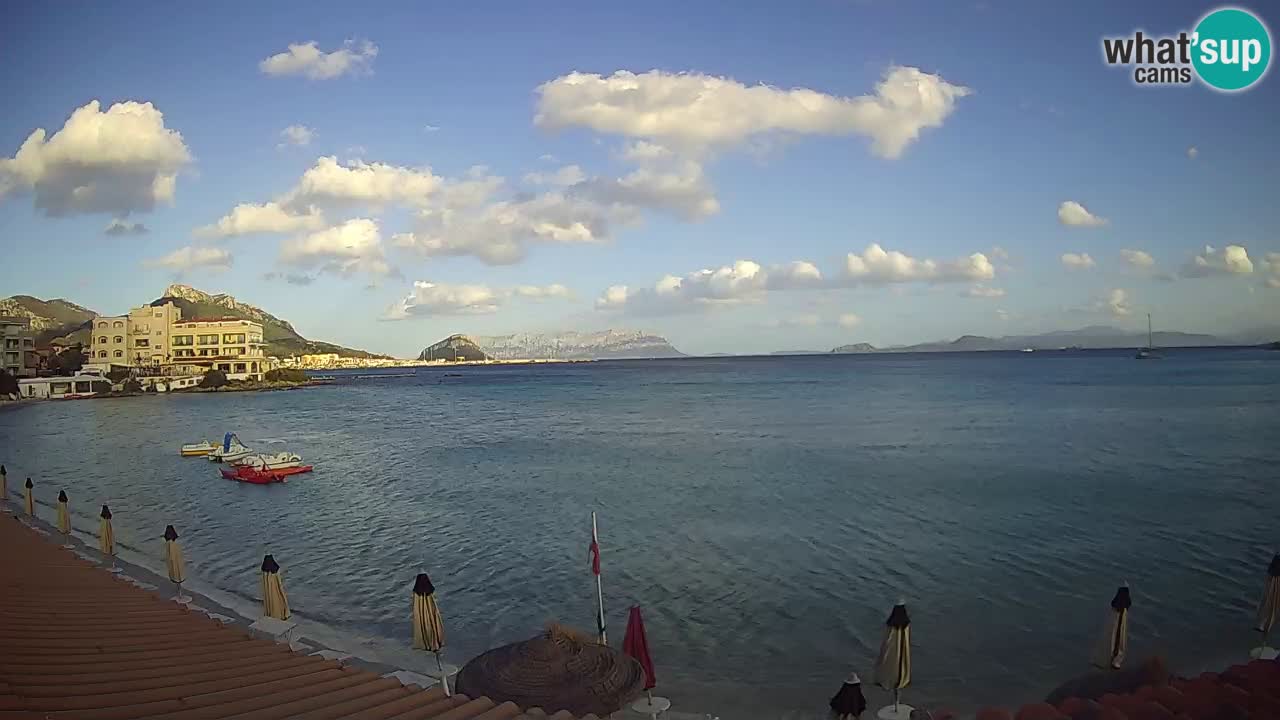 Webcam Terza Spiaggia Golfo Aranci – Vue en direct de la plage