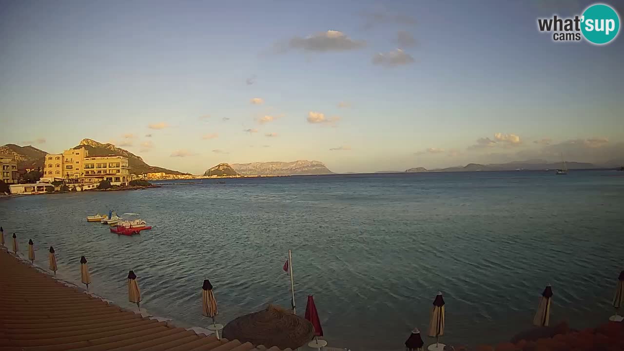 Webcam Terza Spiaggia Golfo Aranci – Liveblick auf den Strand