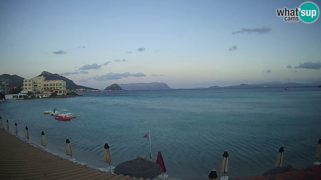 Webcam Terza Spiaggia Golfo Aranci – Liveblick auf den Strand