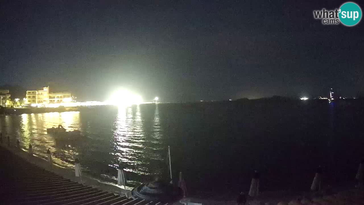 Webcam Terza Spiaggia Golfo Aranci – Liveblick auf den Strand