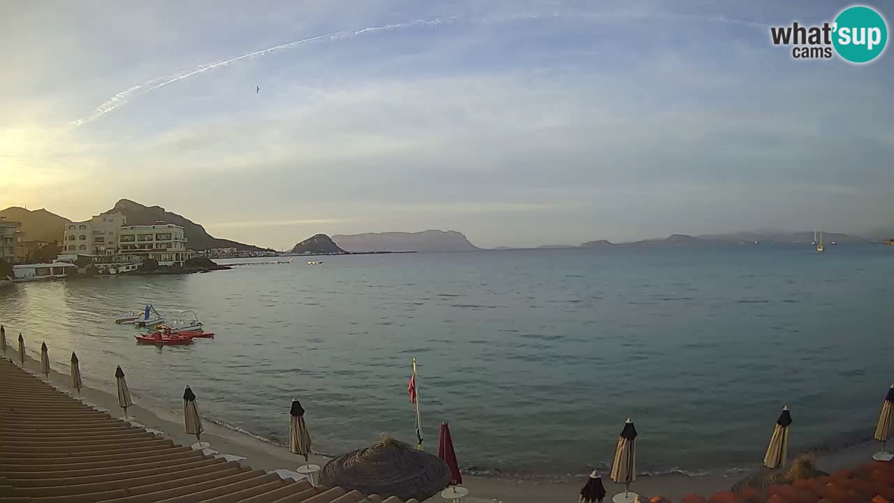 Webcam Terza Spiaggia Golfo Aranci – Vista mare in diretta