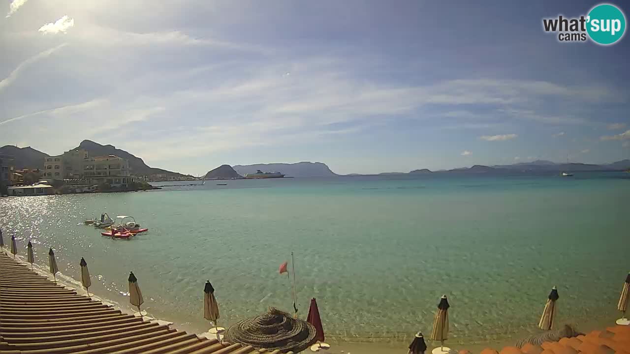 Web kamera Terza Spiaggia Golfo Aranci – Pogled uživo na plažu