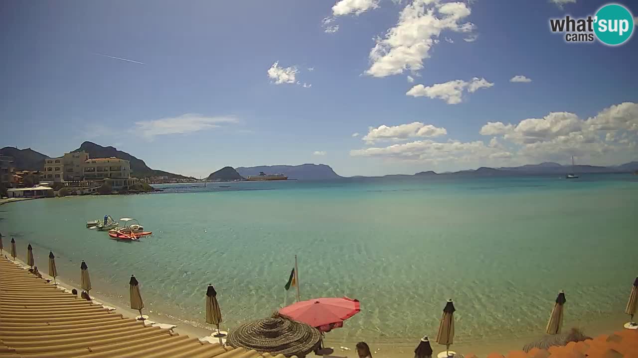 Webcam Terza Spiaggia Golfo Aranci – Vista mare in diretta