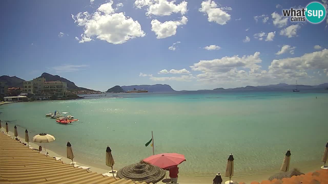 Webcam Terza Spiaggia Golfo Aranci – Vista mare in diretta