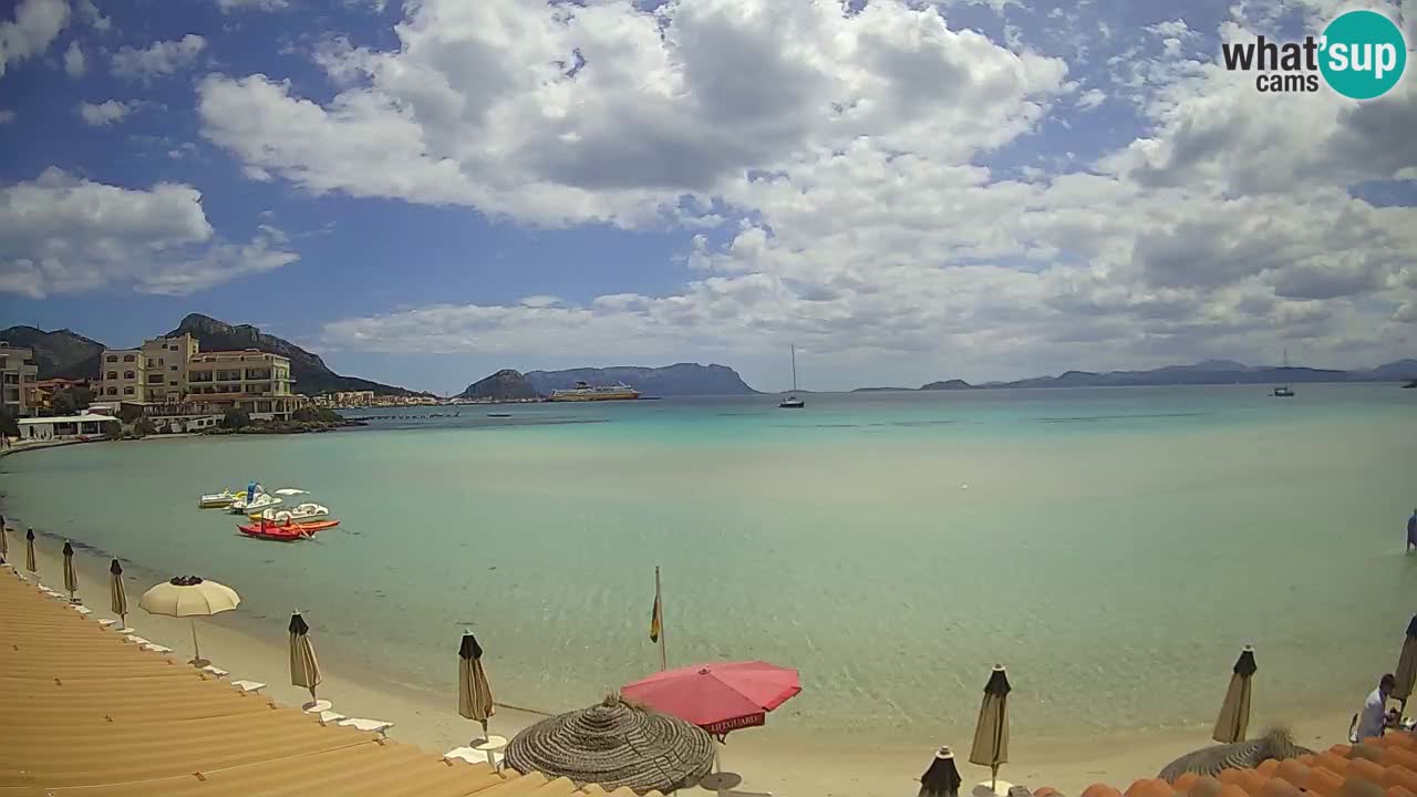 Webcam Terza Spiaggia Golfo Aranci – Liveblick auf den Strand
