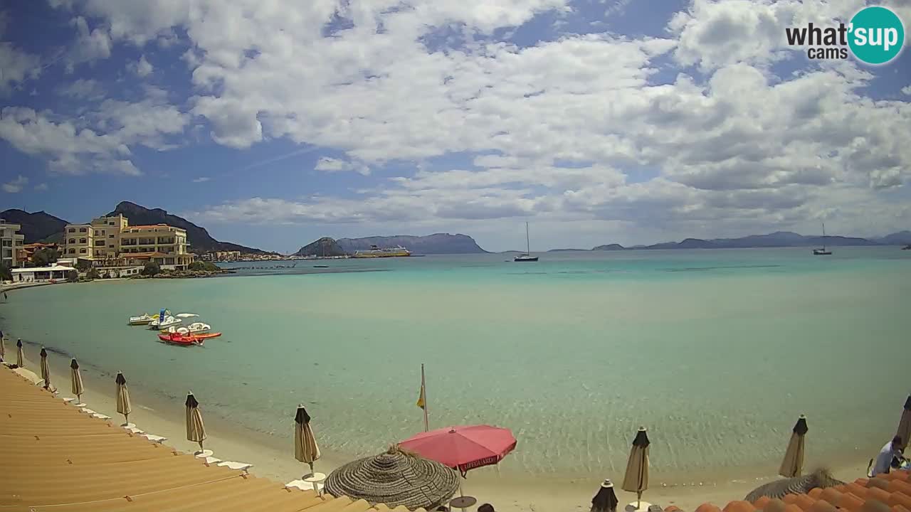Webcam Terza Spiaggia Golfo Aranci – Vista mare in diretta